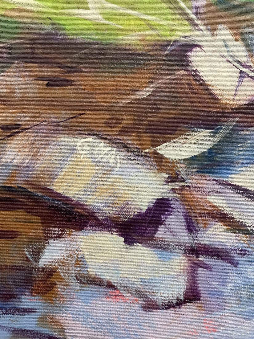 Detalle de Escorrentía, José González Mas