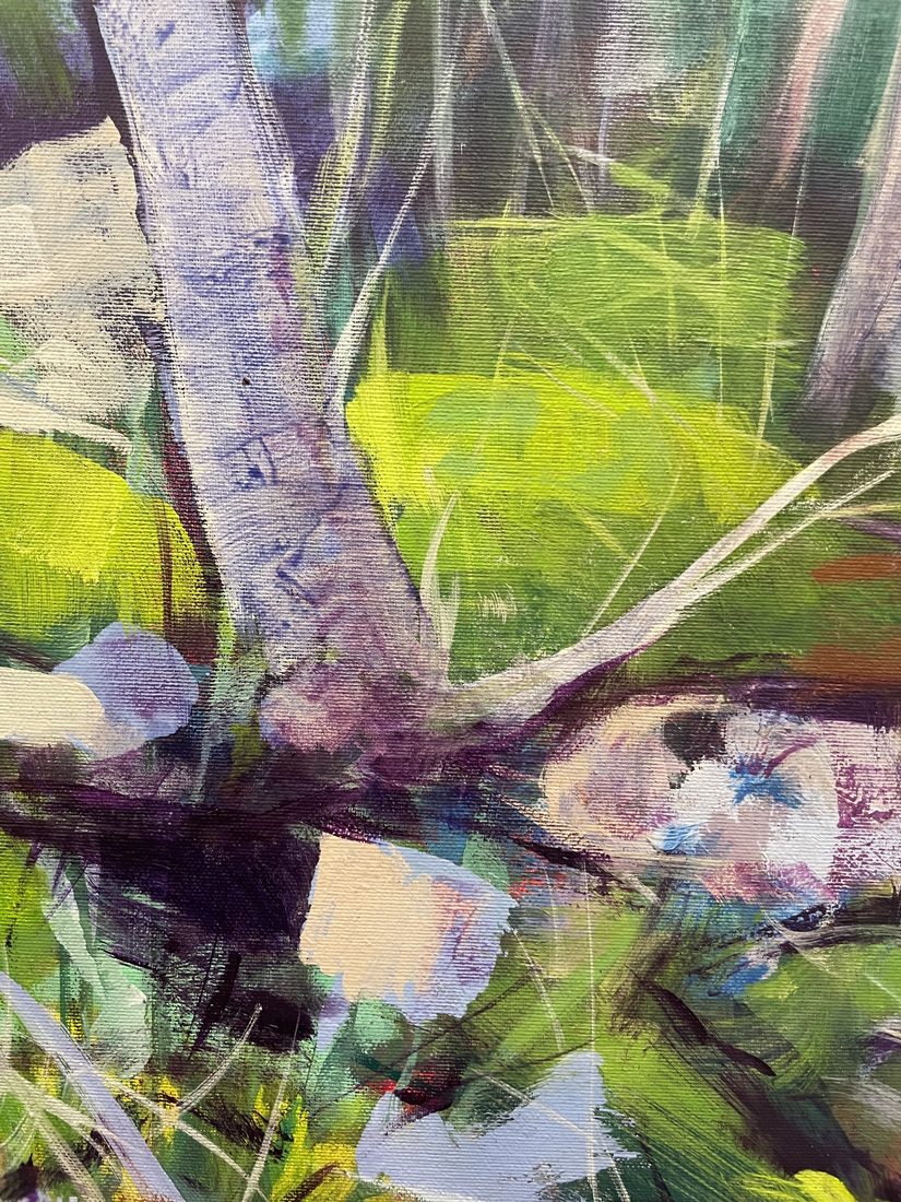 Detalle de Escorrentía, José González Mas