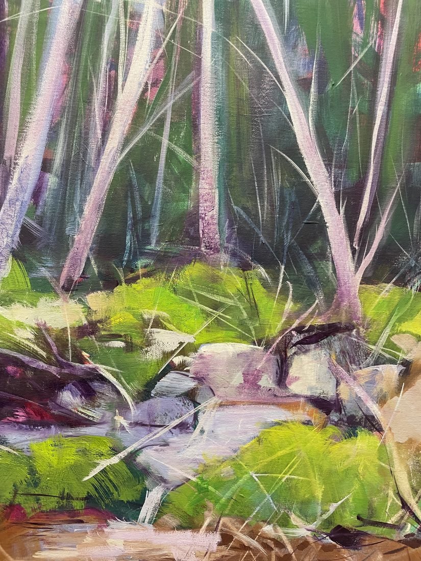Detalle de Escorrentía, José González Mas