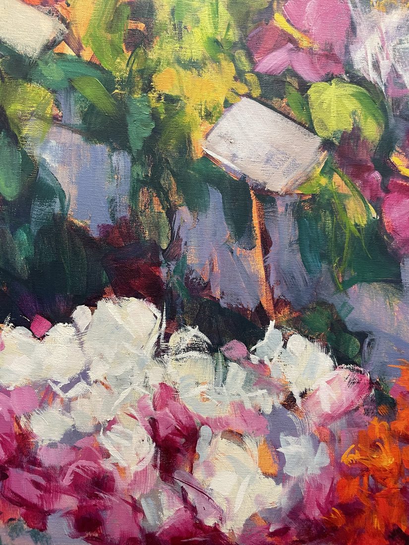 Detalle de Floristería, José González Mas