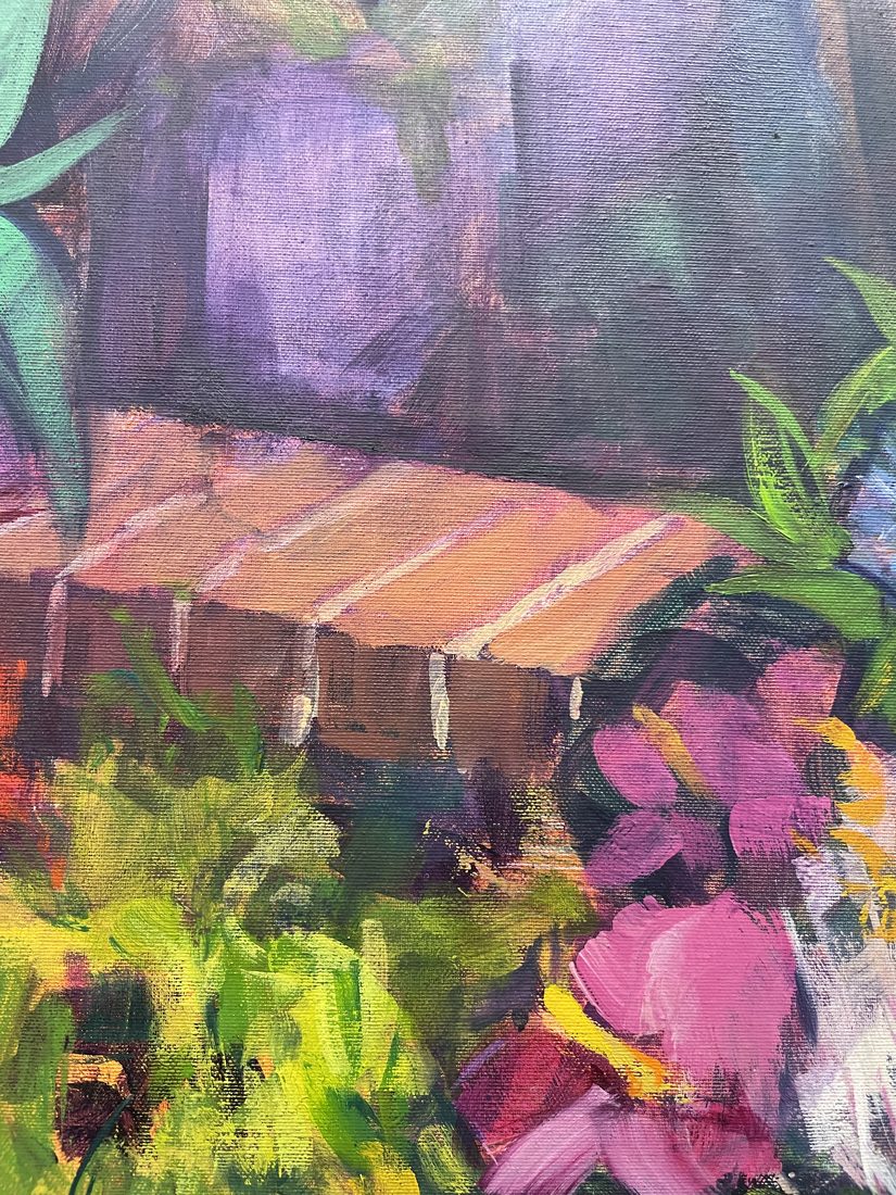 Detalle de Floristería, José González Mas