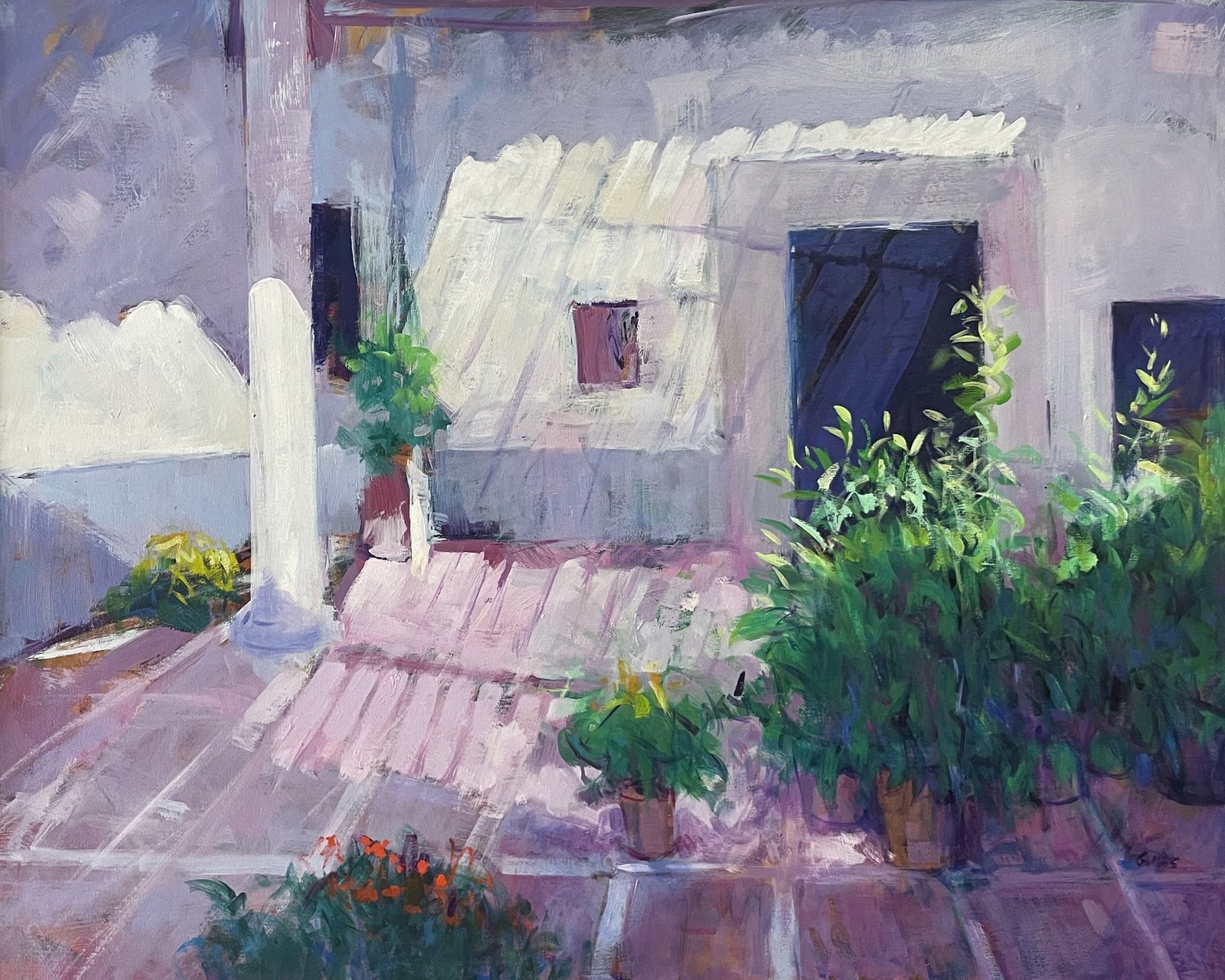 Casa del Greco, obra de José González Mas, 81 × 65 cm