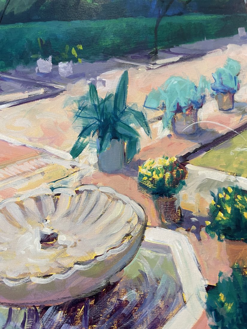 Detalle de Estanque P. Varela, José González Mas