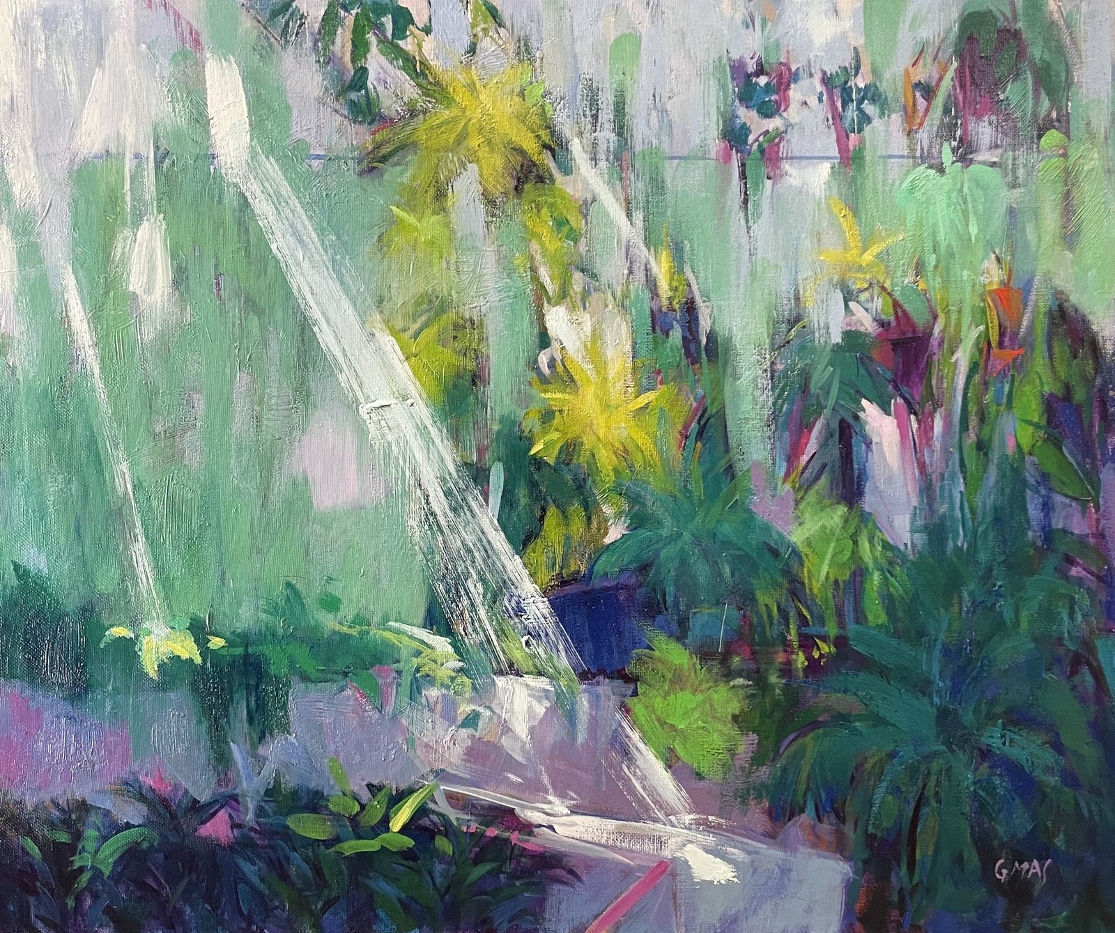 Luz, obra de José González Mas, 55 × 46 cm