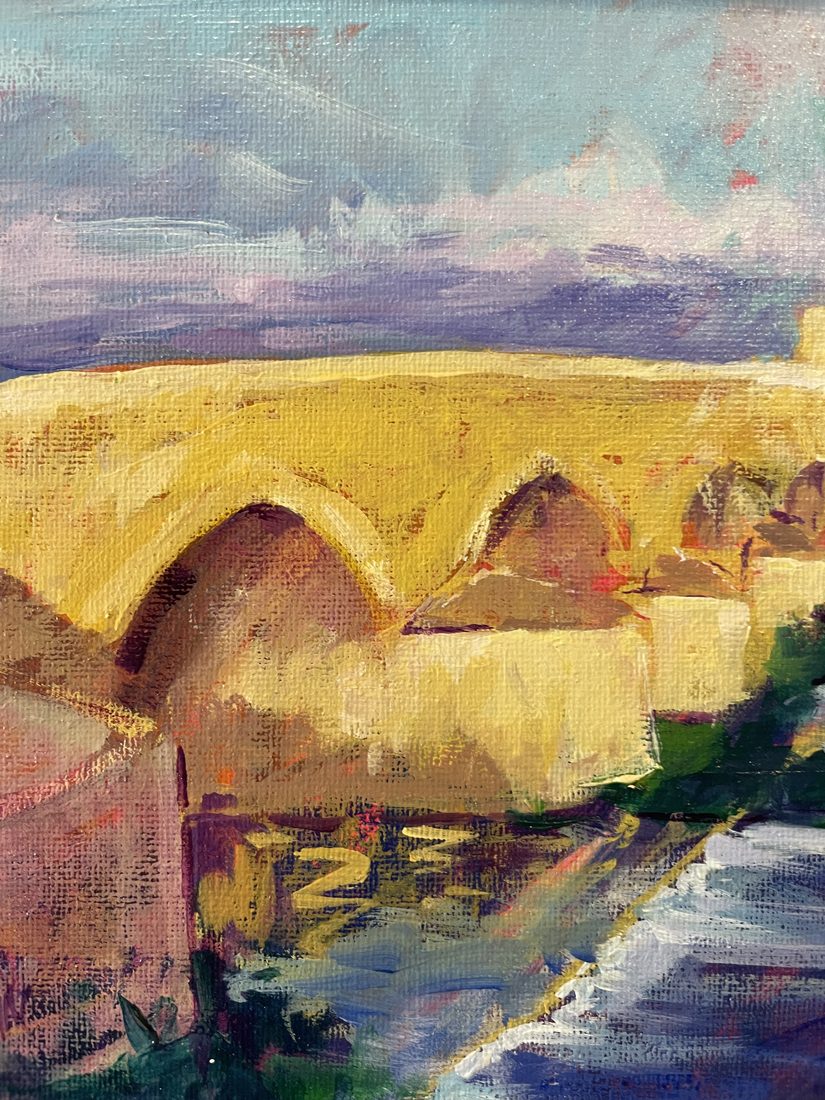 Detalle de Puente cordobés, José González Mas