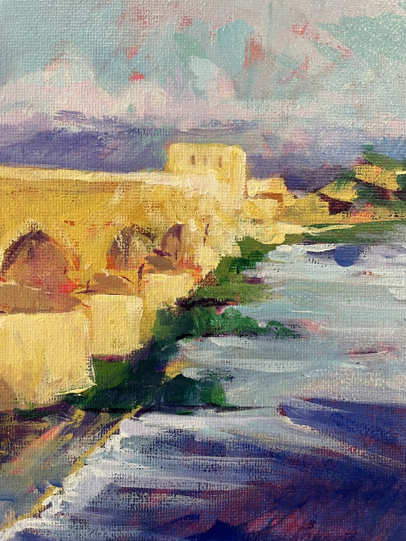 Detalle de Puente cordobés, José González Mas