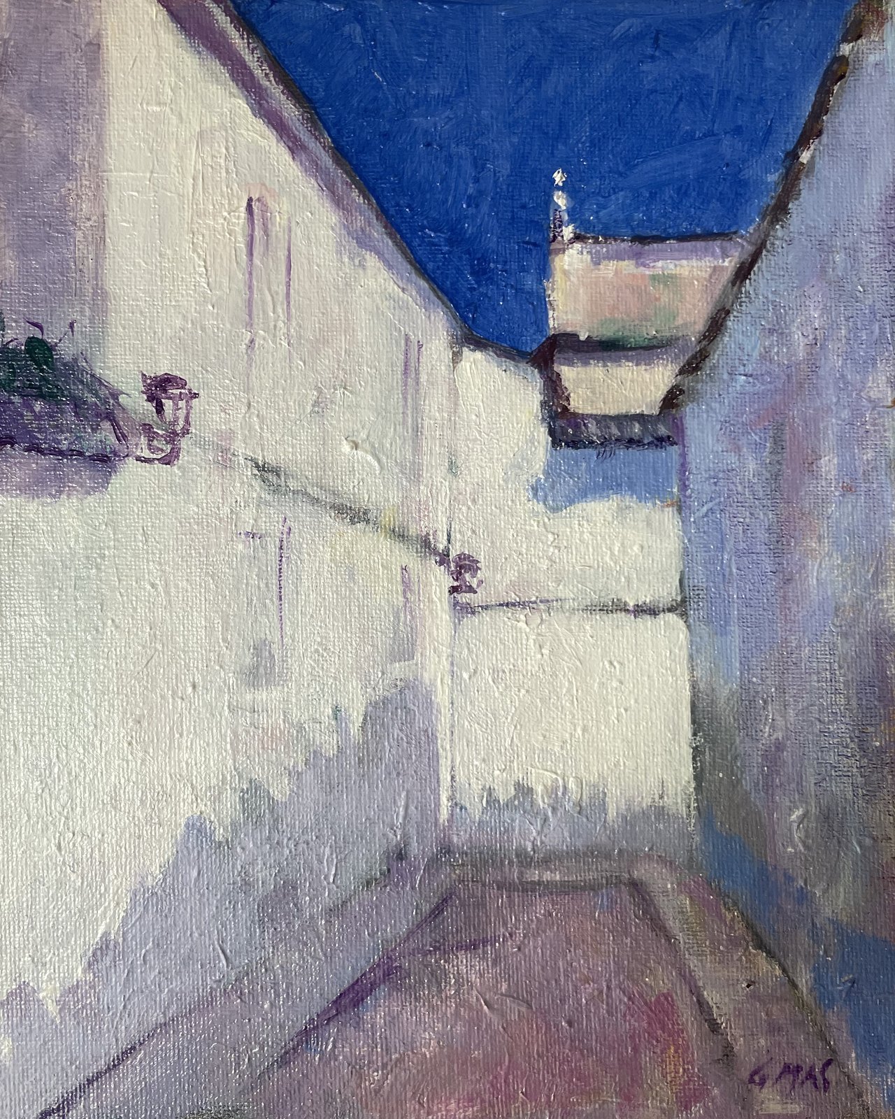 Calle Córdoba, obra de José González Mas, 20 × 25 cm